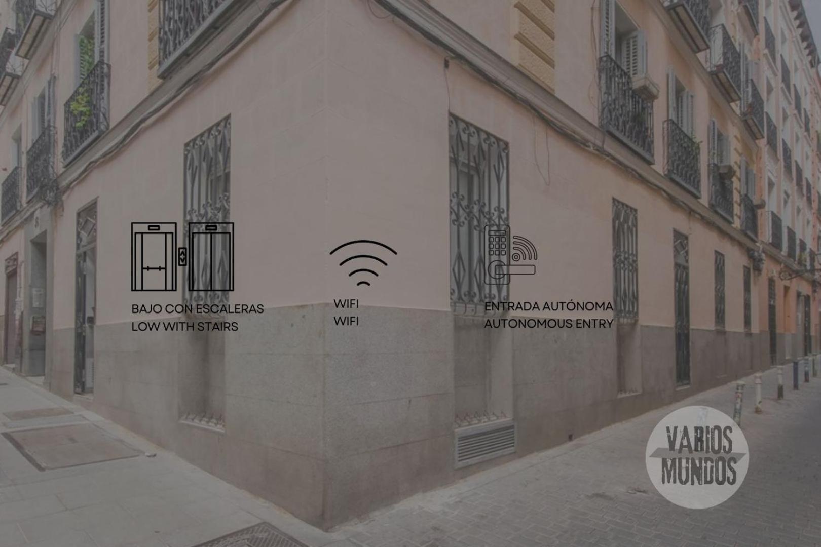 Bajo Duplex 7Pax A 5 Min De Gran Via-Malasana Madrid Exterior photo